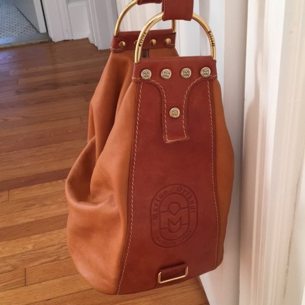 COPY - Leather Handbag Marino Orliandi